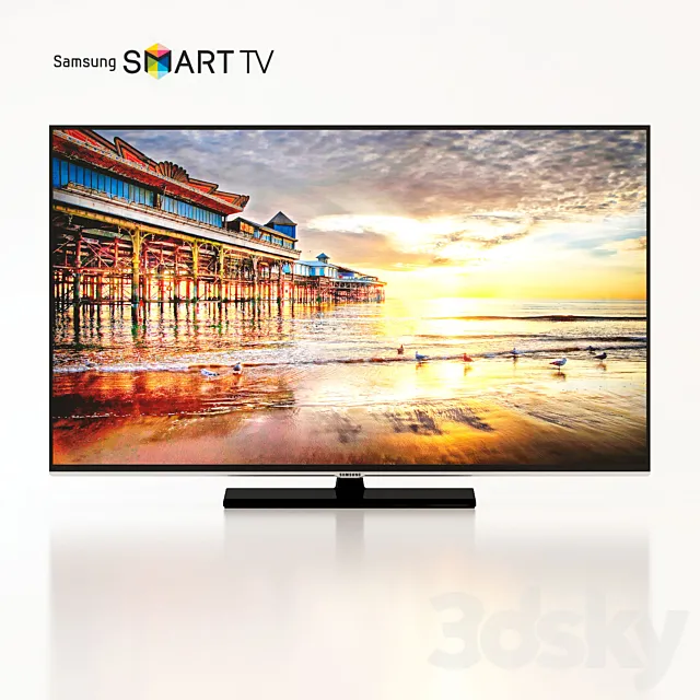 Samsung Smart TV UE48H5500AK 2014 3DSMax File