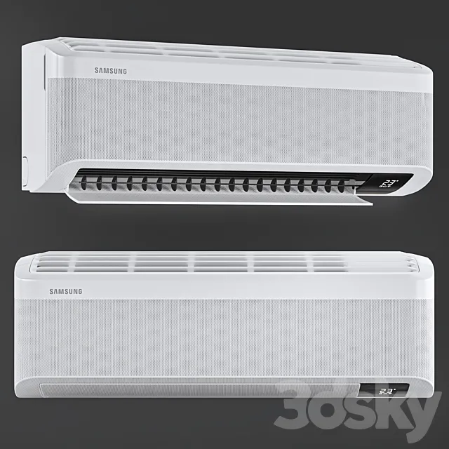 Samsung Windfree Split Air Conditioner 3DS Max Model