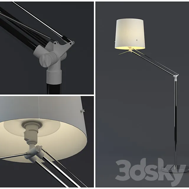 SAMTID. SAMTID floor lamp. IKEA. 3DSMax File