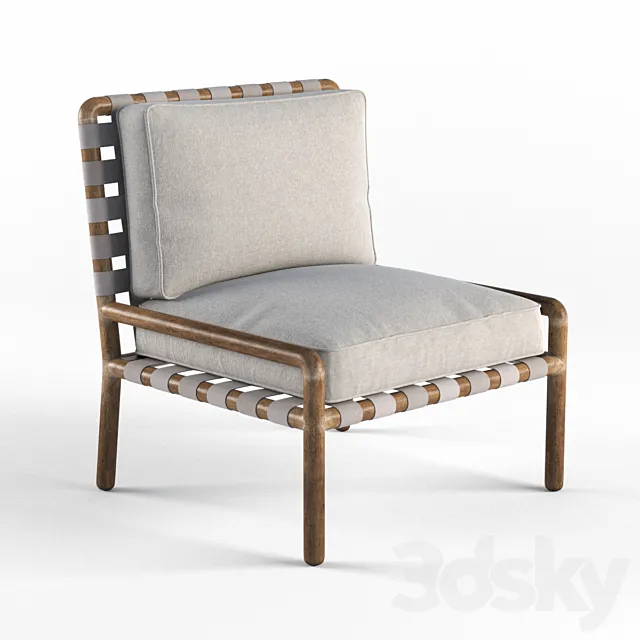 Samuel Marx Lounge Chairs for Quigley 3ds Max