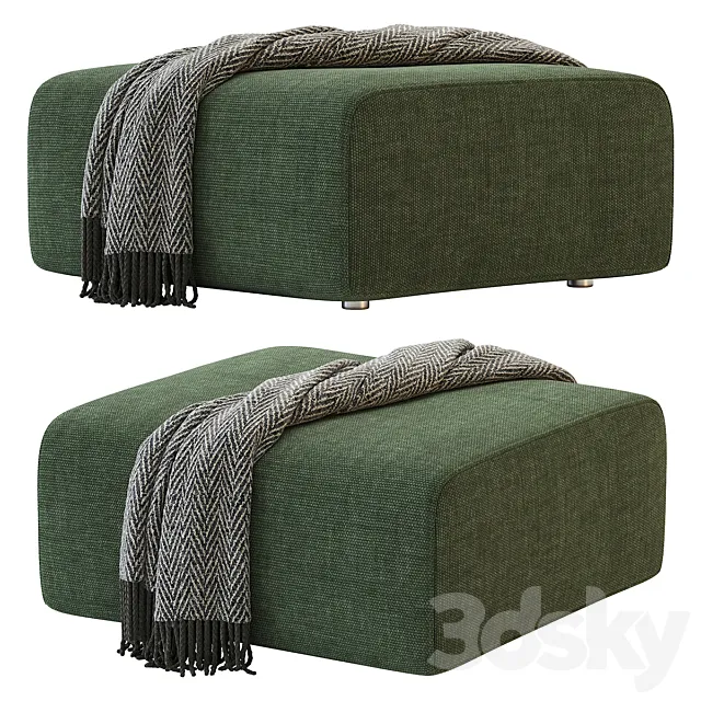 Sancal DUO Pouf 3ds Max