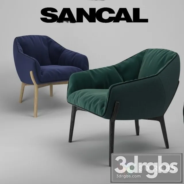 Sancal Nido Armchair 3dsmax Download
