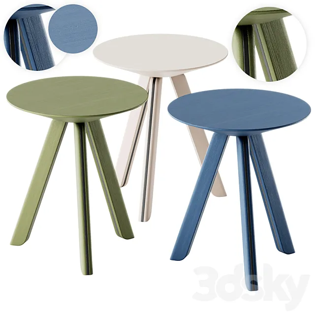 Sancal TORTUGA Side Table 3ds Max