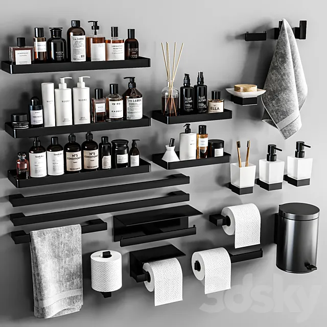 Sanco Agora_Bathroom accessories 30 3ds Max