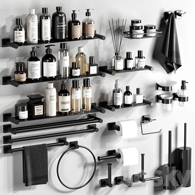 Sanco Iconic accessories 3ds Max