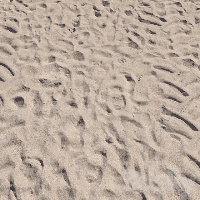 Sand beach_4 3DSMax File