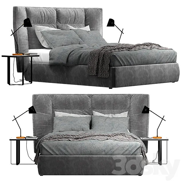 Sandi letto dorelan bed 3ds Max