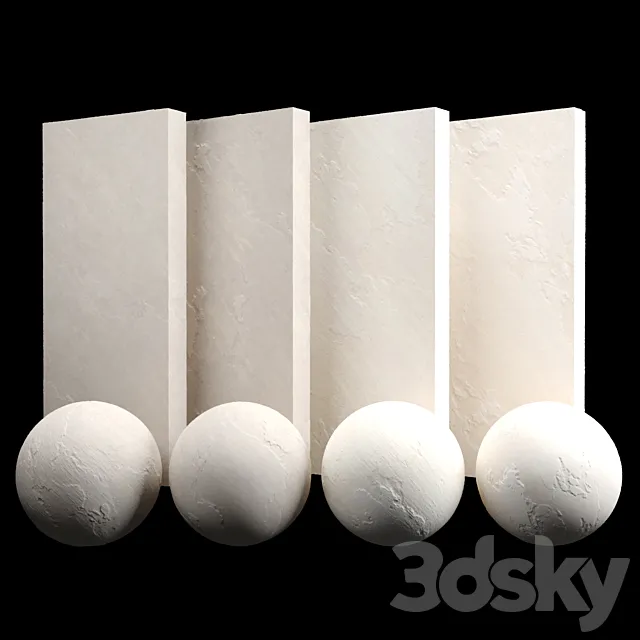 Sandstone beige stone 3ds Max