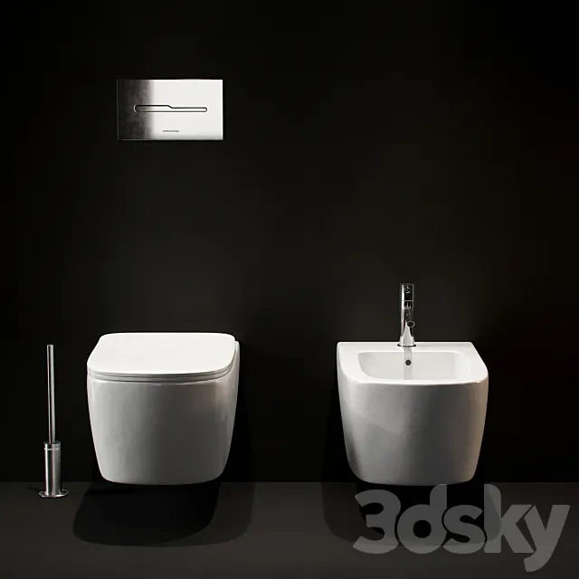 sanitary ware comodo 3DS Max Model