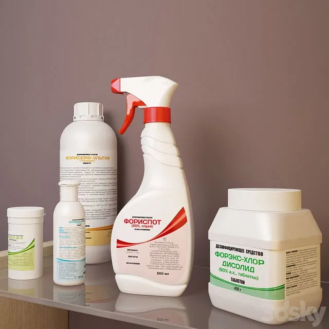 sanitizer 3dsMax Model