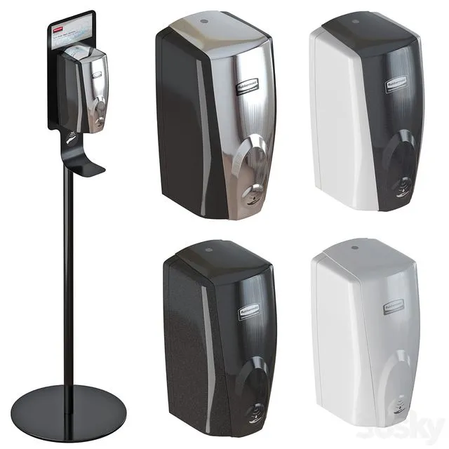 Sanitizers Rubbermaid 3dsMax Model