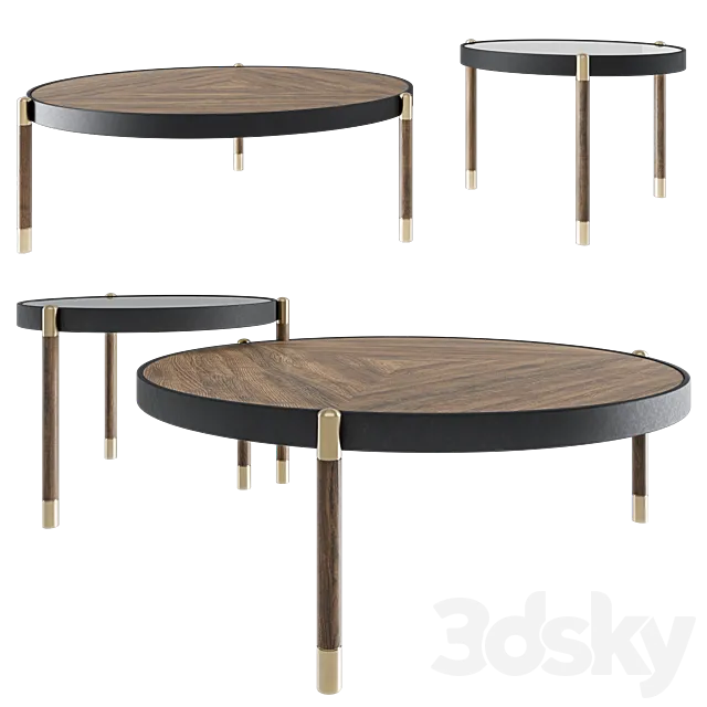 Sanremo coffee tables 3ds Max