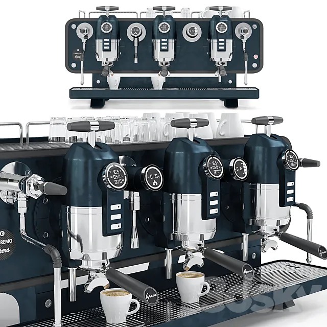 Sanremo Opera Coffee Machine 3DSMax File