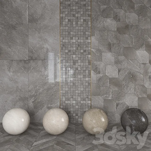 Sant Agostino SHADESTONE Decor 3ds Max