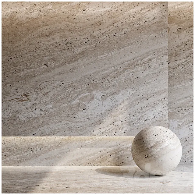 Santa Caterina Zena Travertine 3DSMax File