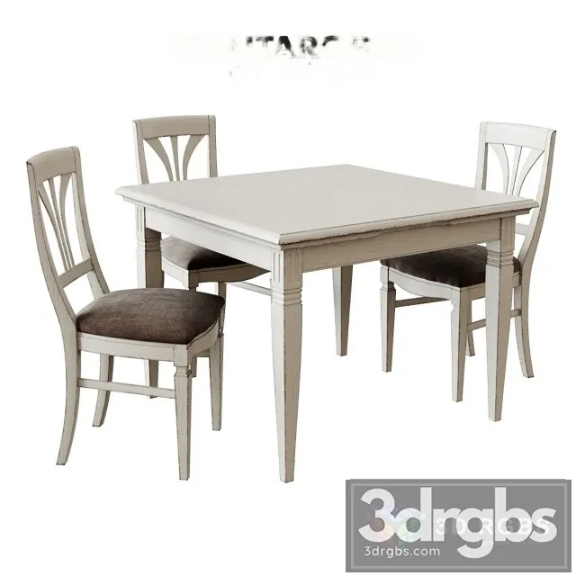 Santarossa Bellavista Table and Chair 3dsmax Download