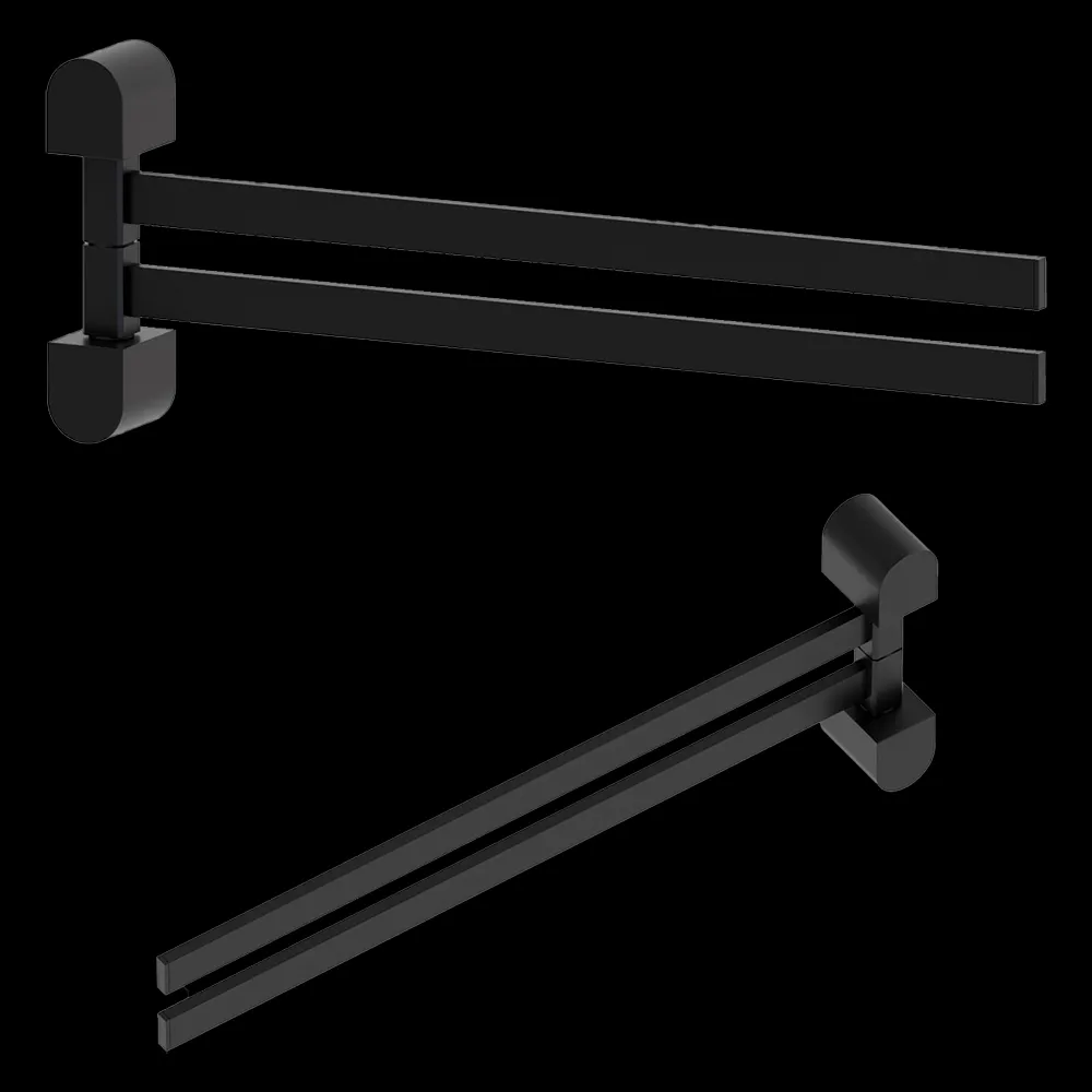 SANTECH ALLIANZ – Double swivel towel holder Artwelle 7731 3ds Max