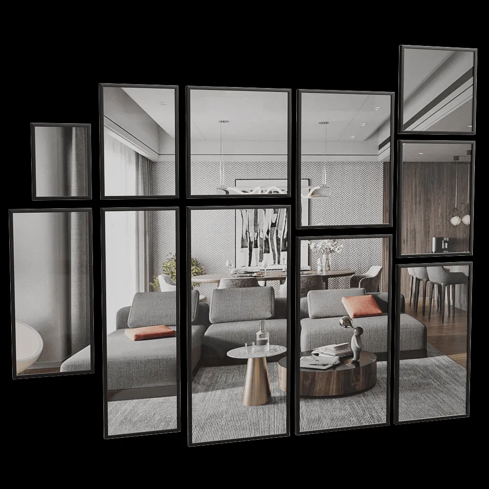 SANTECH ALLIANZ – Mirror Evoform 109 3ds Max