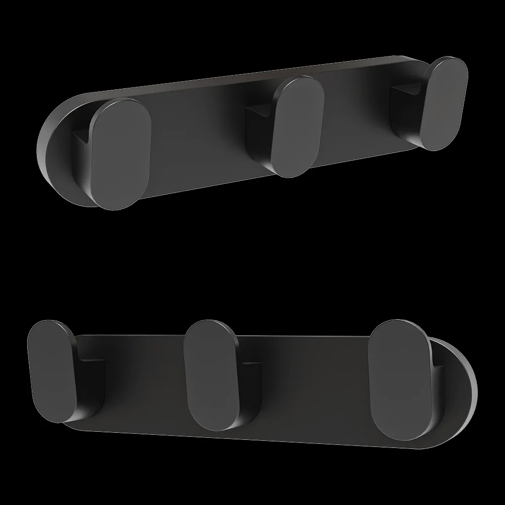 SANTECH ALLIANZ – Row with 3 hooks Artwelle 7735 3ds Max