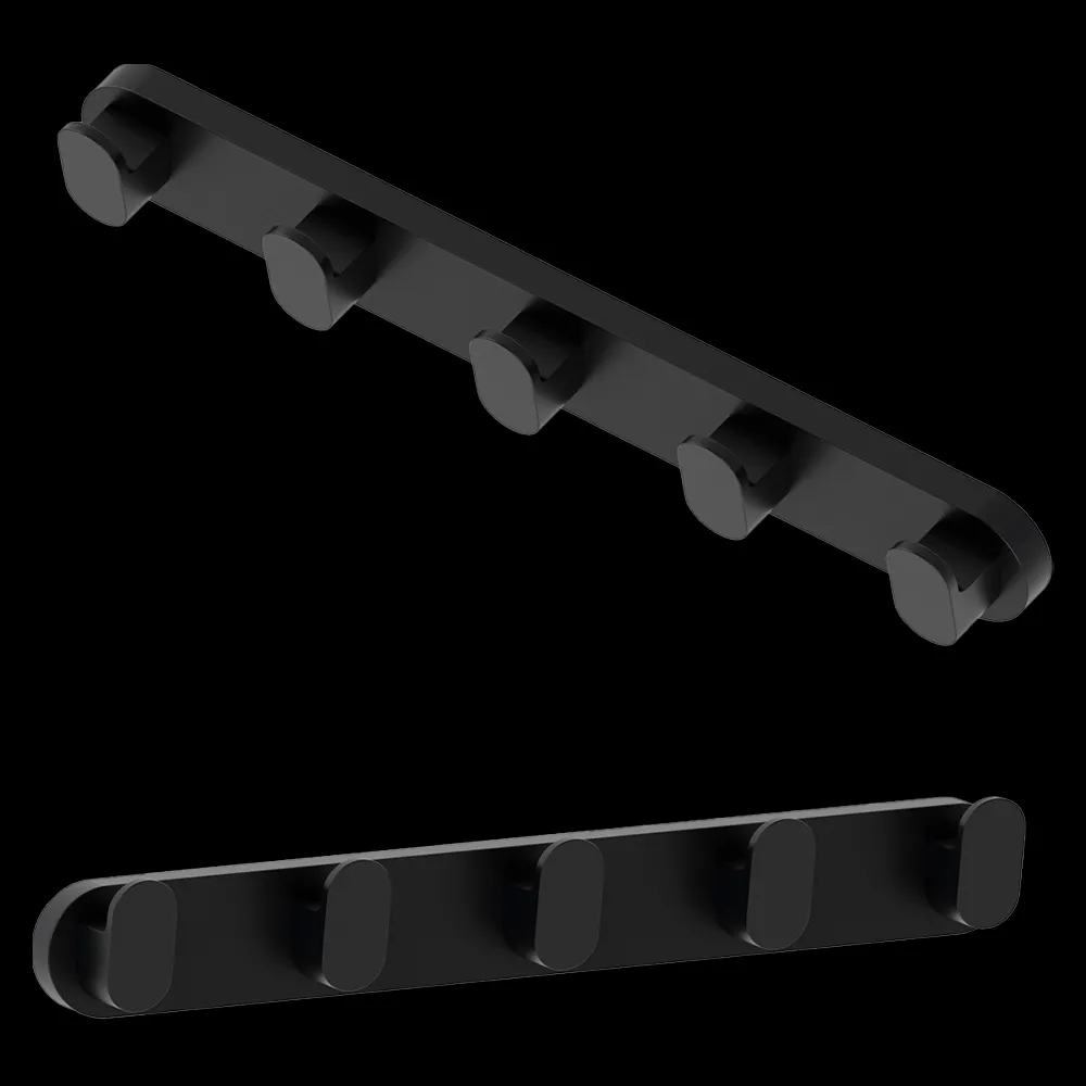 SANTECH ALLIANZ – Row with 5 hooks Artwelle 7755 3ds Max