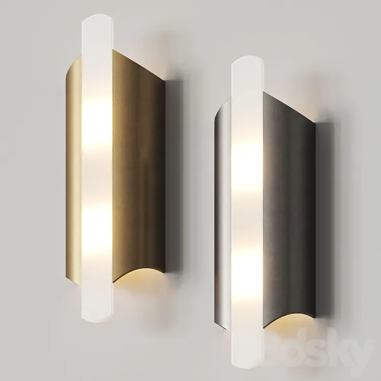 Saphir Wall Lamps 3DS Max