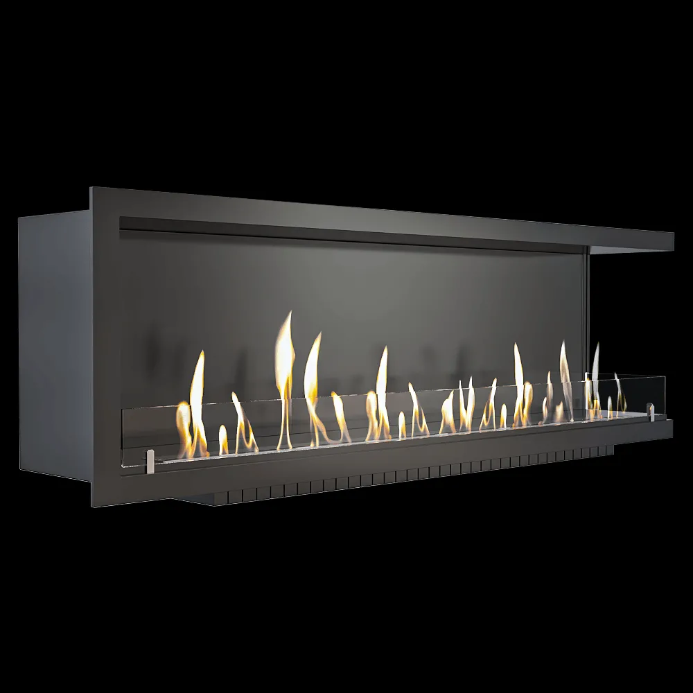SappFire – Built-in corner fireplace 3ds Max