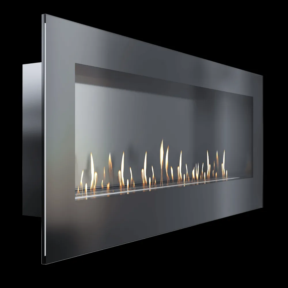SappFire – Wall-mounted bio fireplace Mercury Stemalit 1500 3ds Max