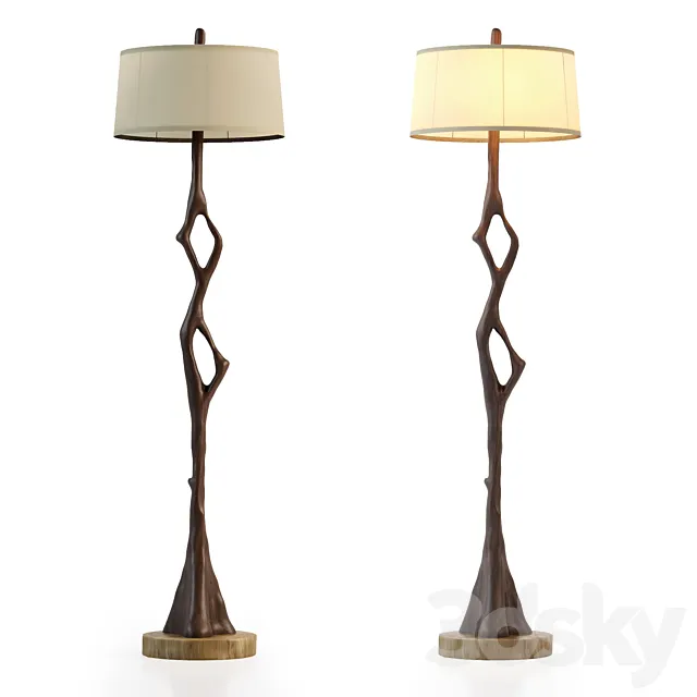 SARONA FLOOR LAMP 3ds Max