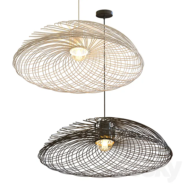 Satelise Forestier Pendant light 3ds Max