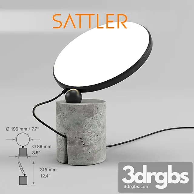 Sattler Table Lamp Avveni 3dsmax Download
