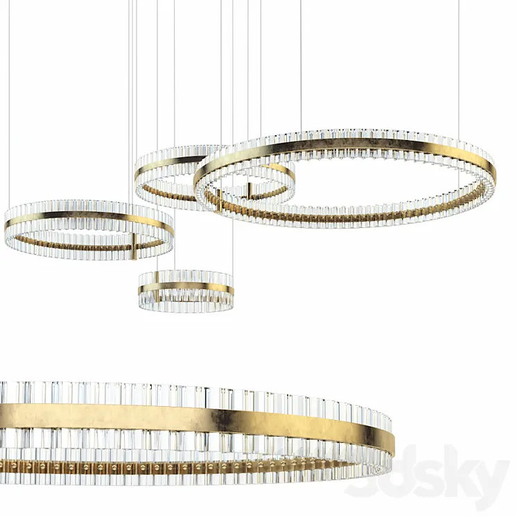 Saturno Not Baroncelli Suspension 470 700 1000 3DS Max