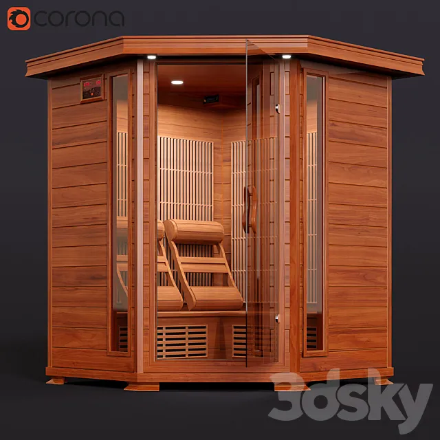 Sauna Heatwave SA1312 3ds Max