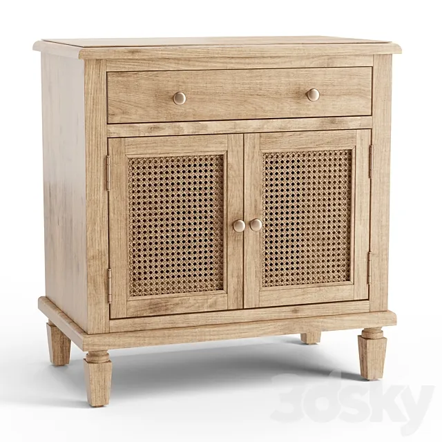 Sausalito 28 Nightstand 3ds Max