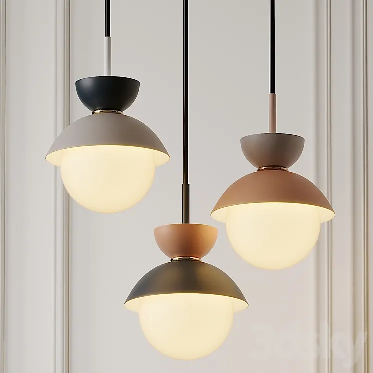 Savie Metal Pendant Light 3DS Max