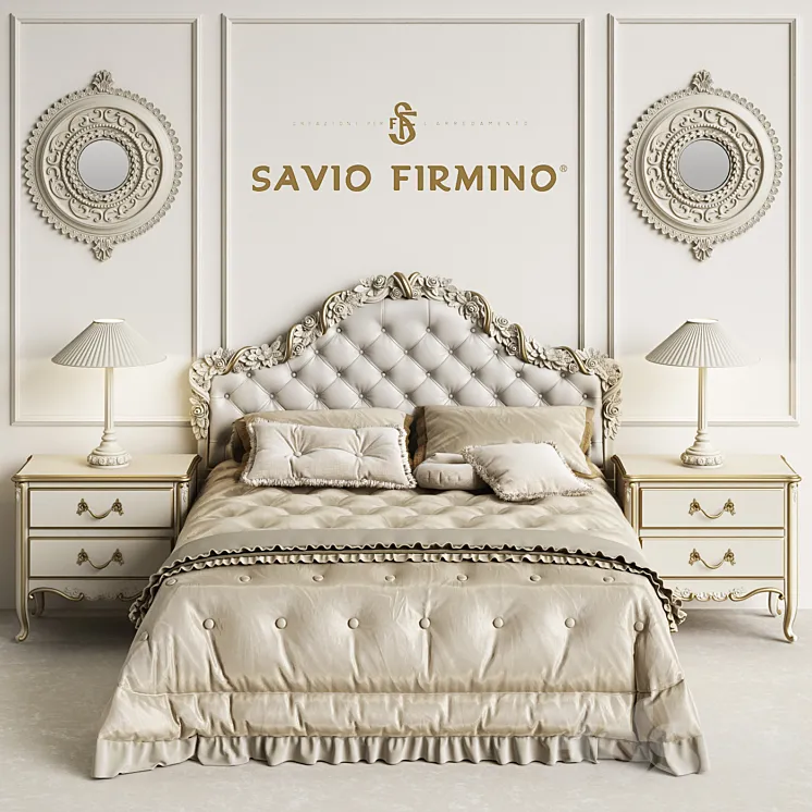 Savio Firmino 1696 Bedroom 3DS Max