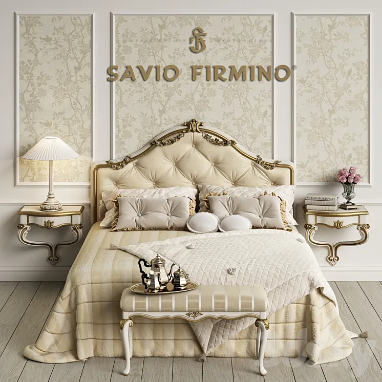 Savio Firmino 1767 Bedroom 3DS Max