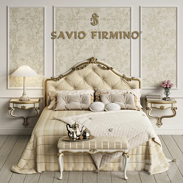 Savio Firmino 1767 Bedroom 3DSMax File