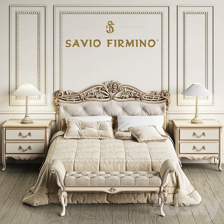 Savio Firmino 1773 Bedroom 3DS Max