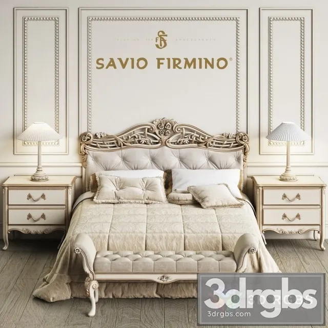 Savio Firmino Classic Bed 3dsmax Download