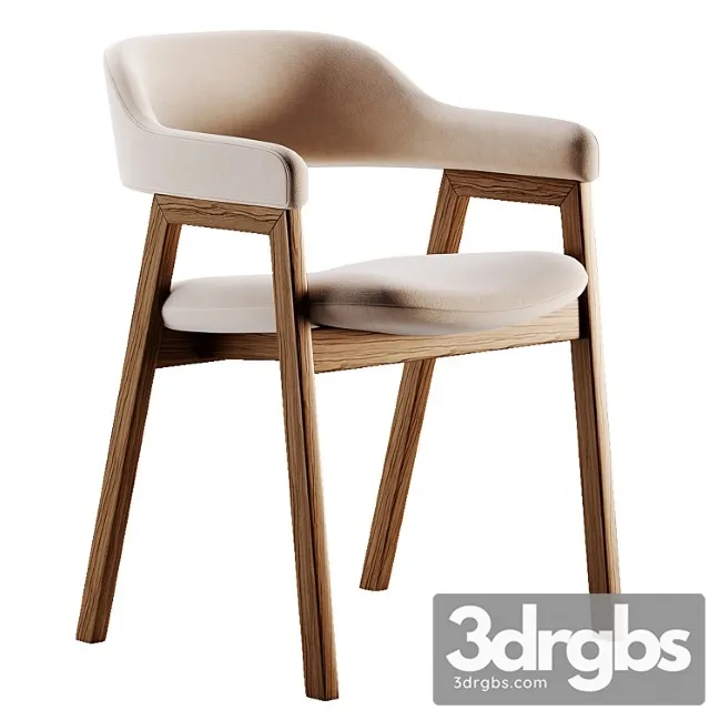 Savis mist gray dining chair