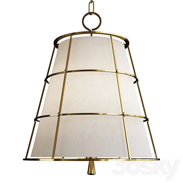 Savona pendant light 3ds Max