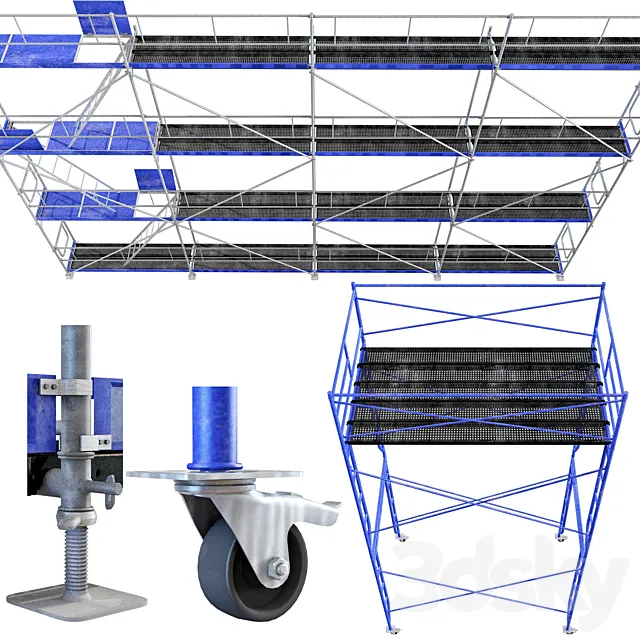 Scaffolding 3DS Max Model