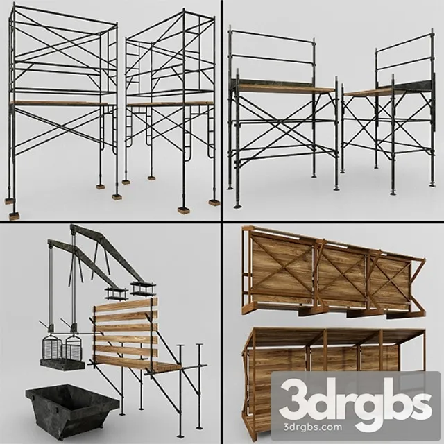 Scaffolding and Structures 3dsmax Download