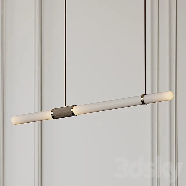 Scandal Long Pendant Lamp by Articolo 3DS Max Model