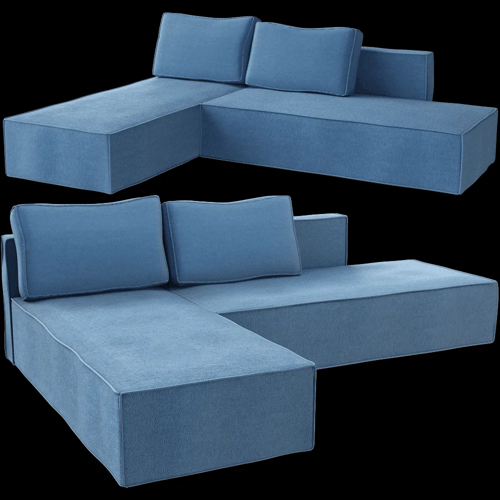 Scandicsofa – Sofa Bladvass 3ds Max