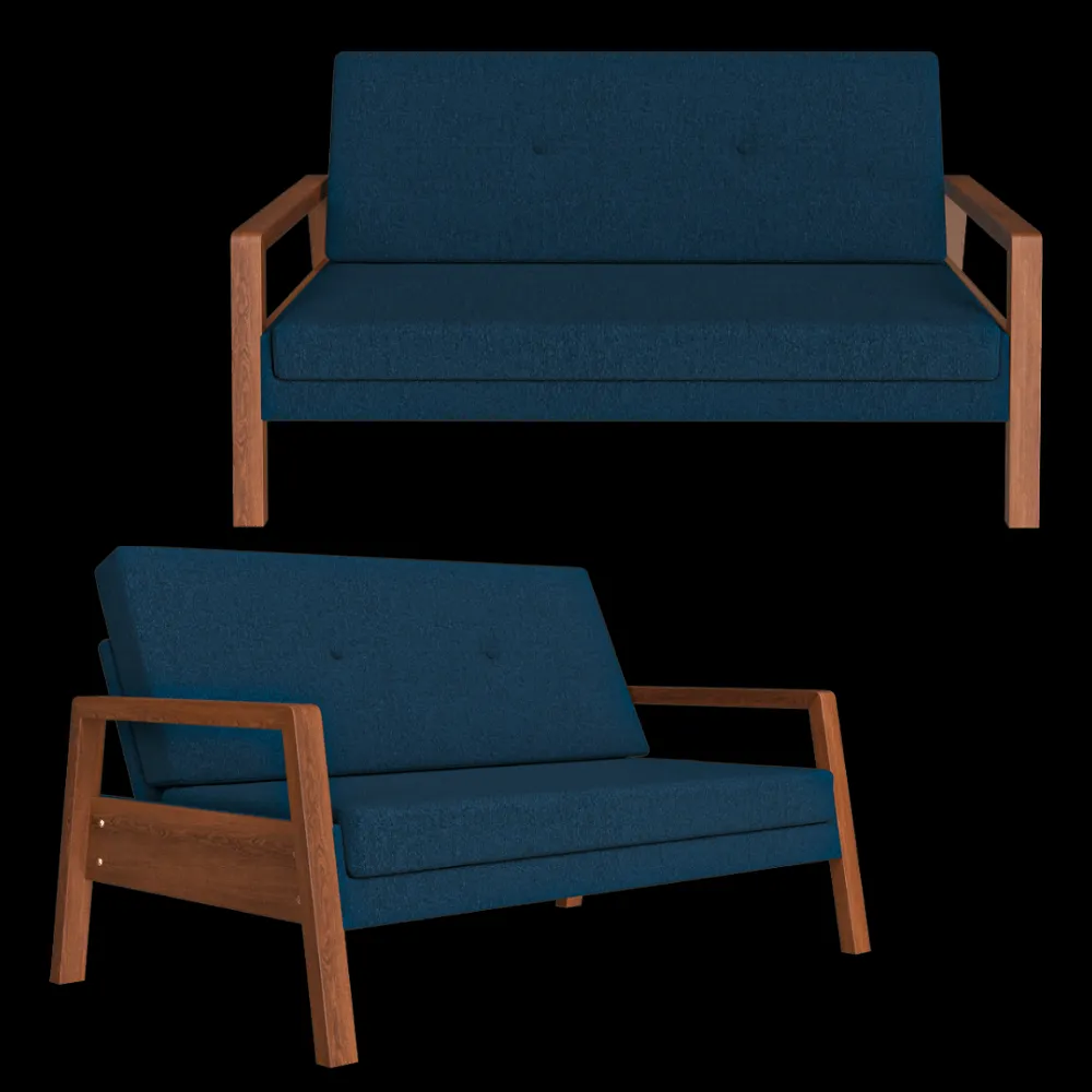 Scandicsofa – Sofa Krasse 2-seater 3ds Max