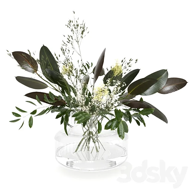 Scandinavian bouquet 3DS Max Model