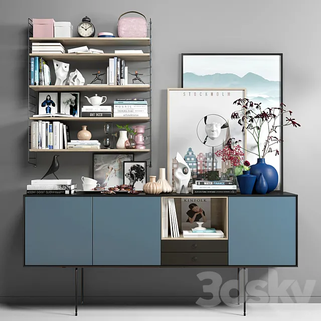 Scandinavian_set_008 3ds Max