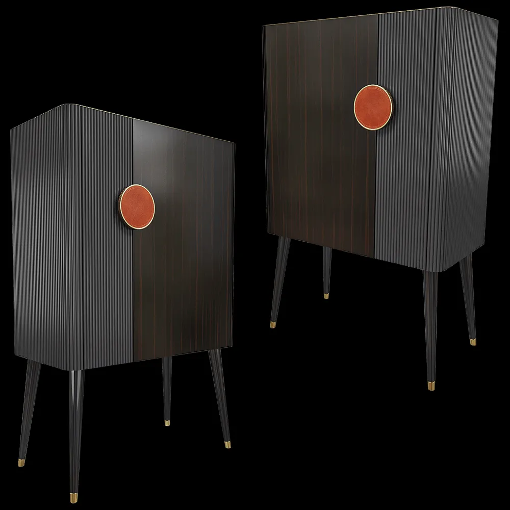 SCAPPINI HOME  – Bar Unit LOUNGE 3ds Max