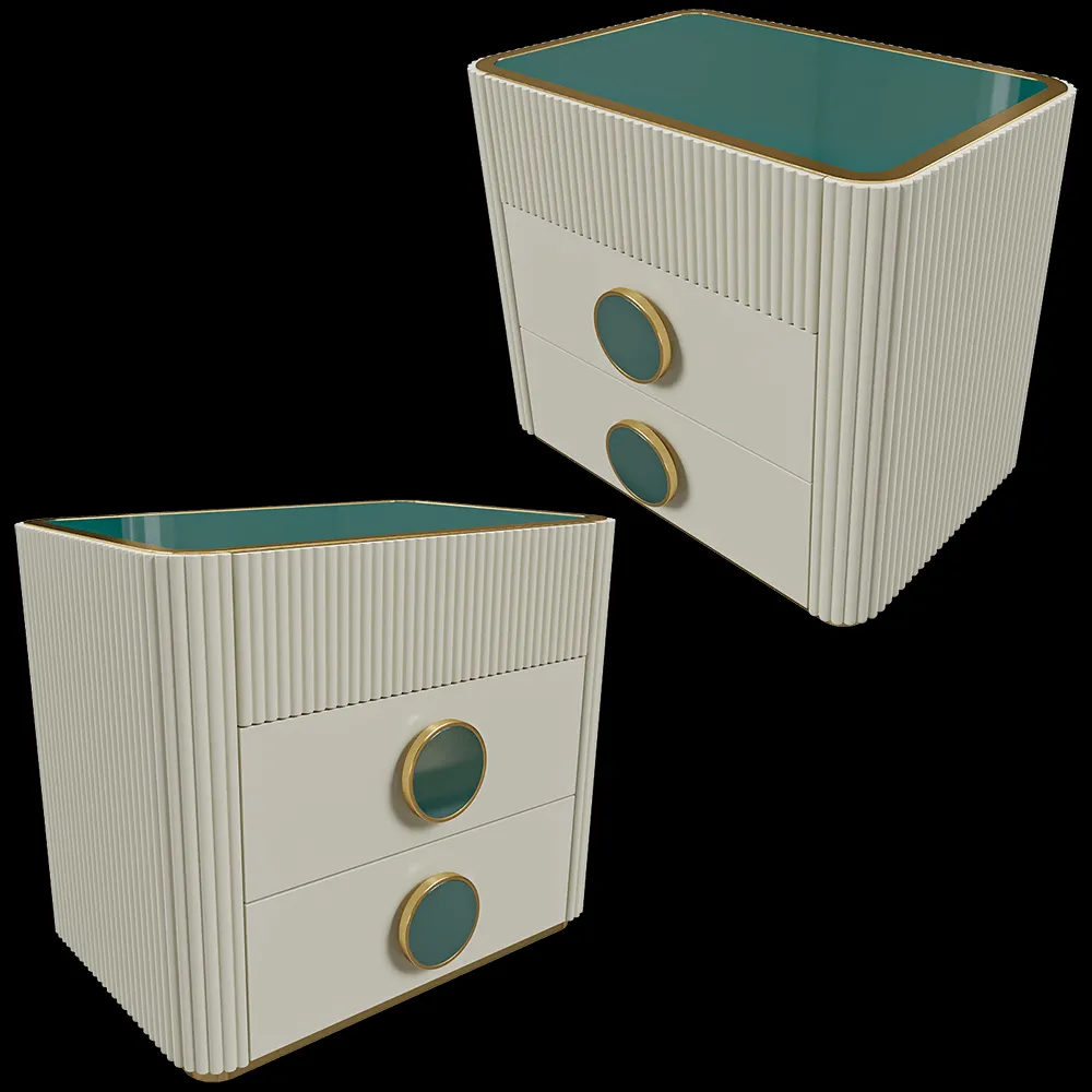 SCAPPINI HOME  – Bedside table SECRET 3ds Max